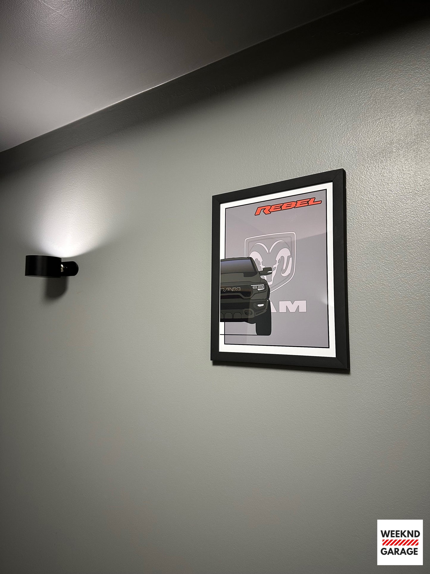 WEEKND Garage X Speedline-Prints "RAM" Premium Custom Art Print