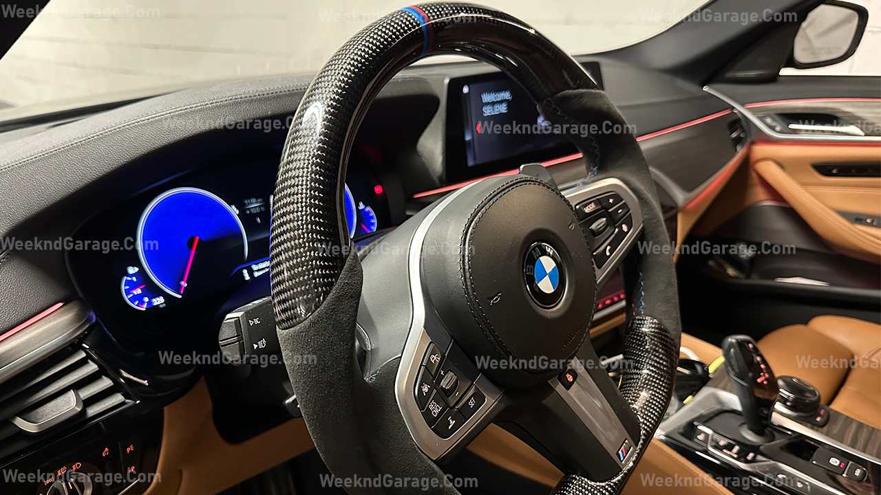 BMW G30 2017+ CARBON FIBER STEERING WHEEL