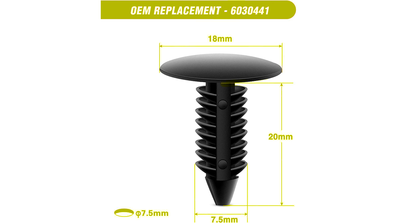 RAM FENDER REPLACEMENT CLIPS