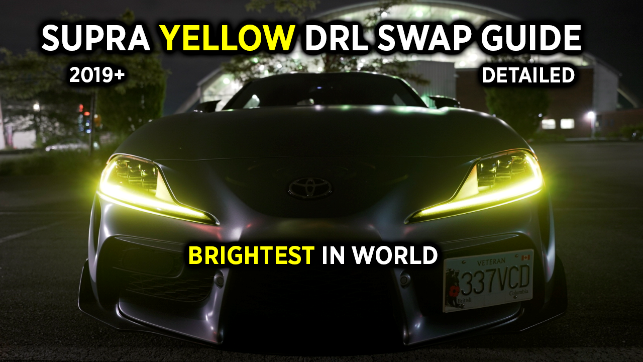 GR SUPRA YELLOW DRL 2020+